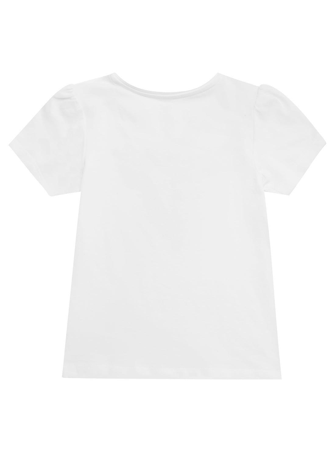 GUESS Baby Girl White Animal Print T-Shirt (3-24m) A1YI02K6YW1 Back View