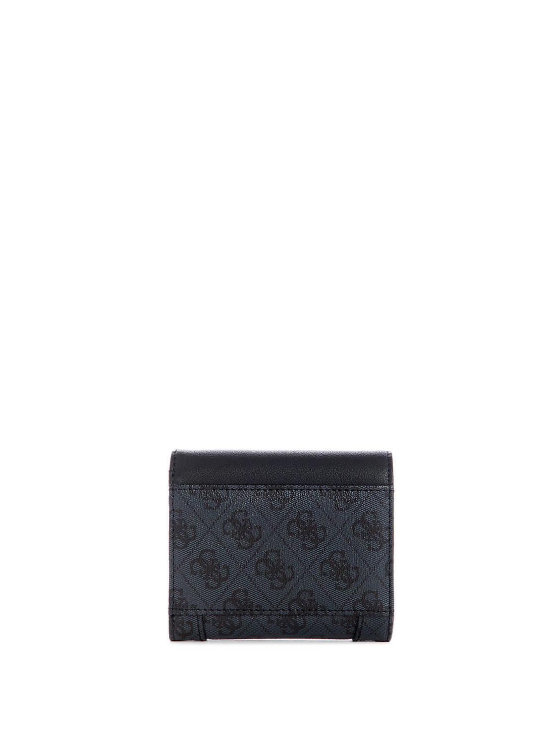 GUESS Women's Black Naya Small Trifold Wallet BL788143 Back View