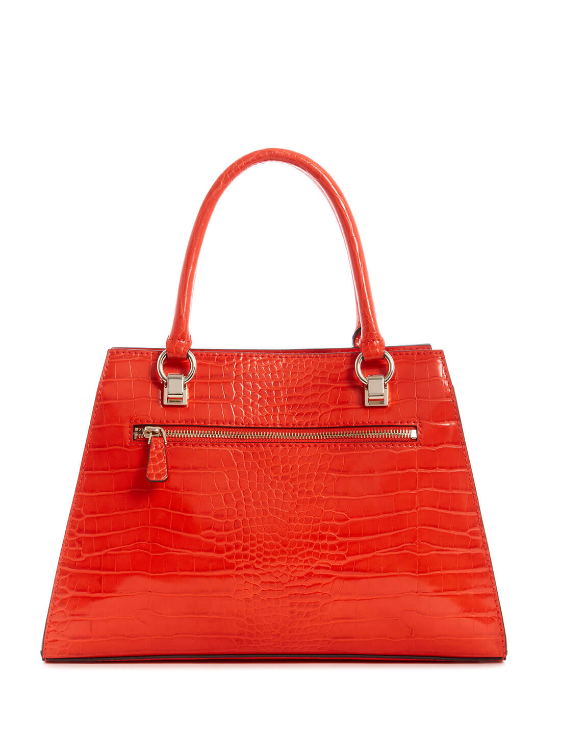 GUESS Womens  Red Stephi Girlfriend Satchel CG787507 Back View