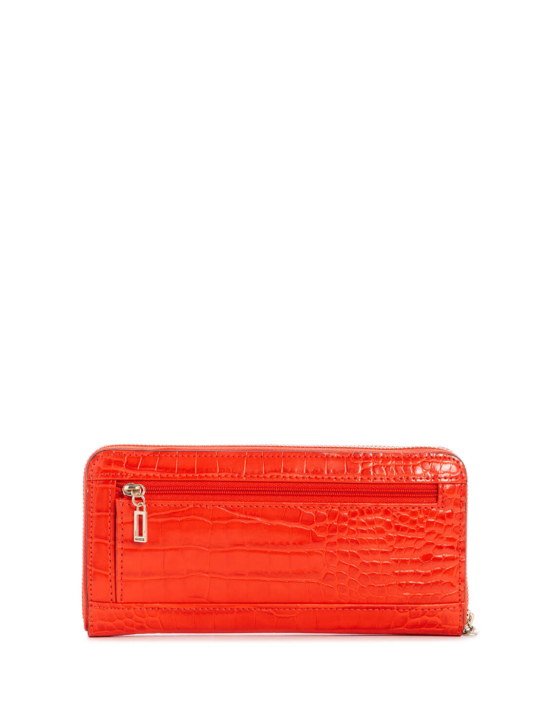 guess Orange Stephi womens Large Wallet back view