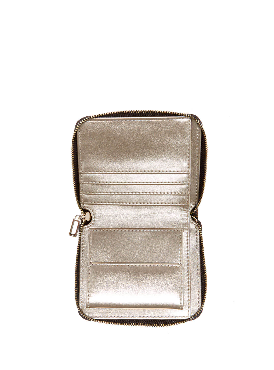 GUESS Women's Blue Denim Kasinta Small Wallet DN840537 Inside View