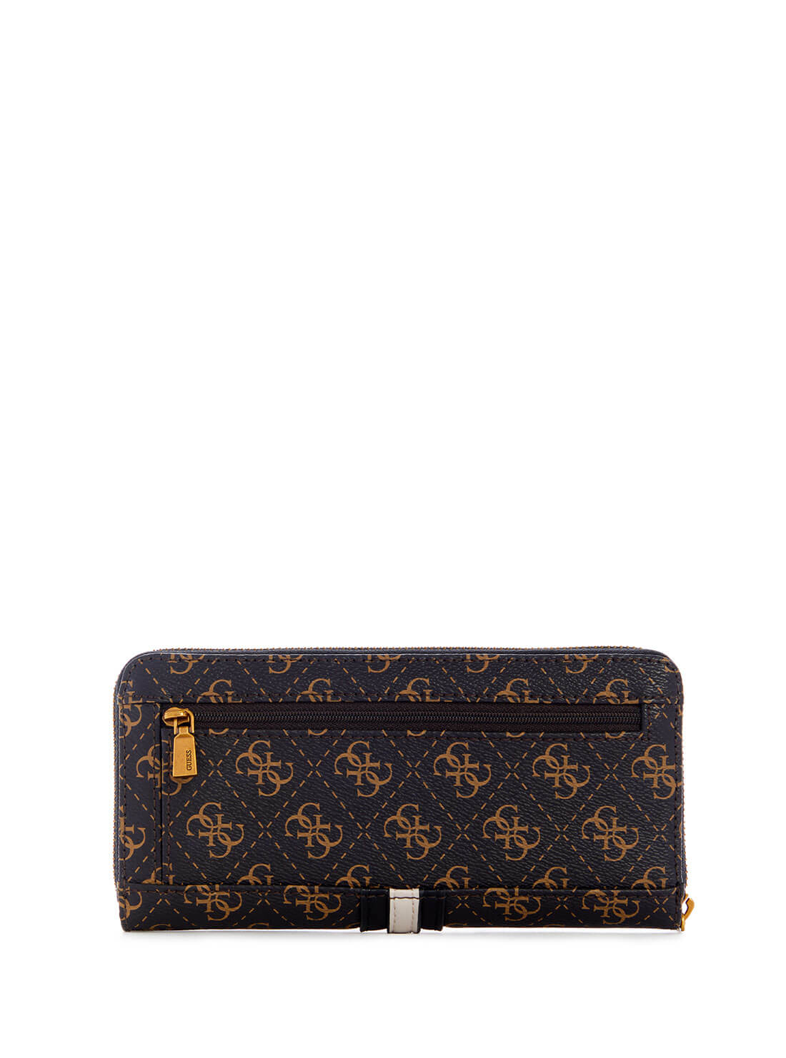 GUESS Women's Brown Multi Kasinta Large Wallet EB840546 Back View