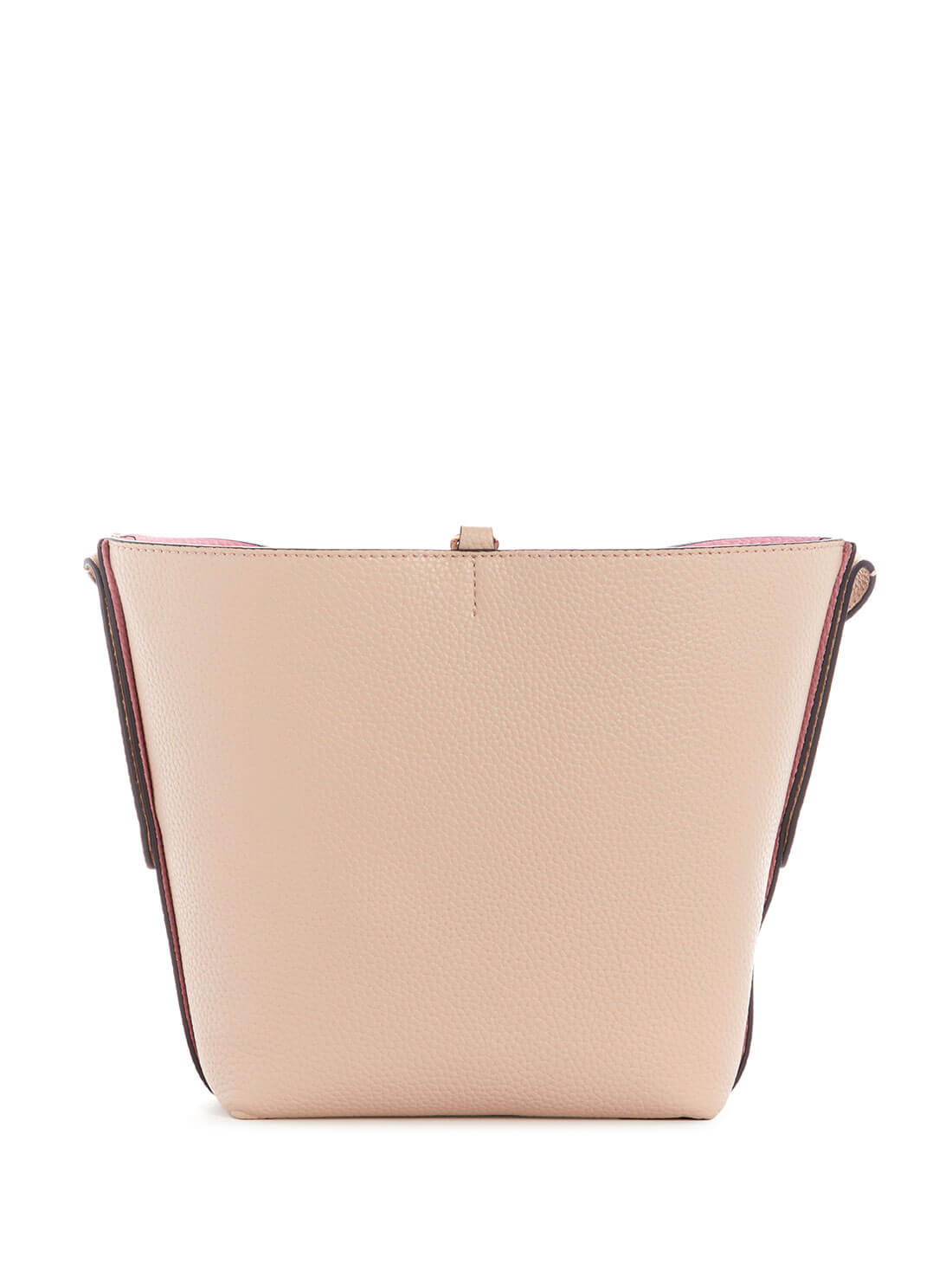 GUESS Women's Eco Pink Brenton Bucket Bag EVG839001 Back View