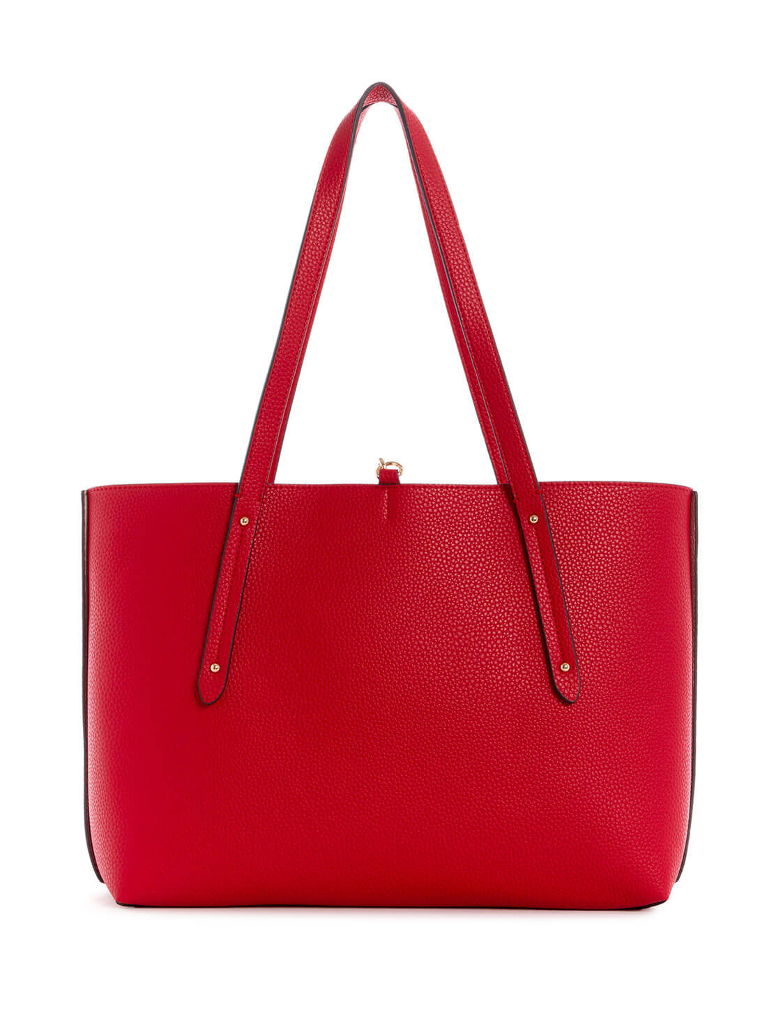 GUESS Women's Eco Red Brenton Tote Bag EVG839023 Back View