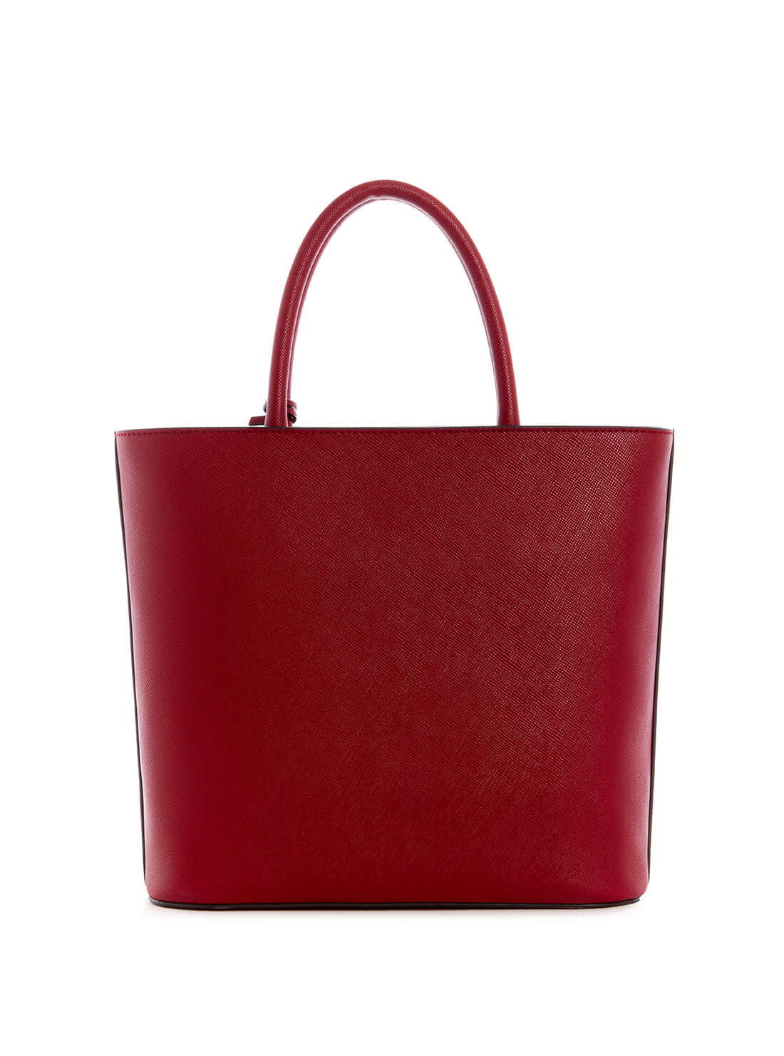 GUESS Beet Red Ynes Shopper Tote Bag VG840222 Back View