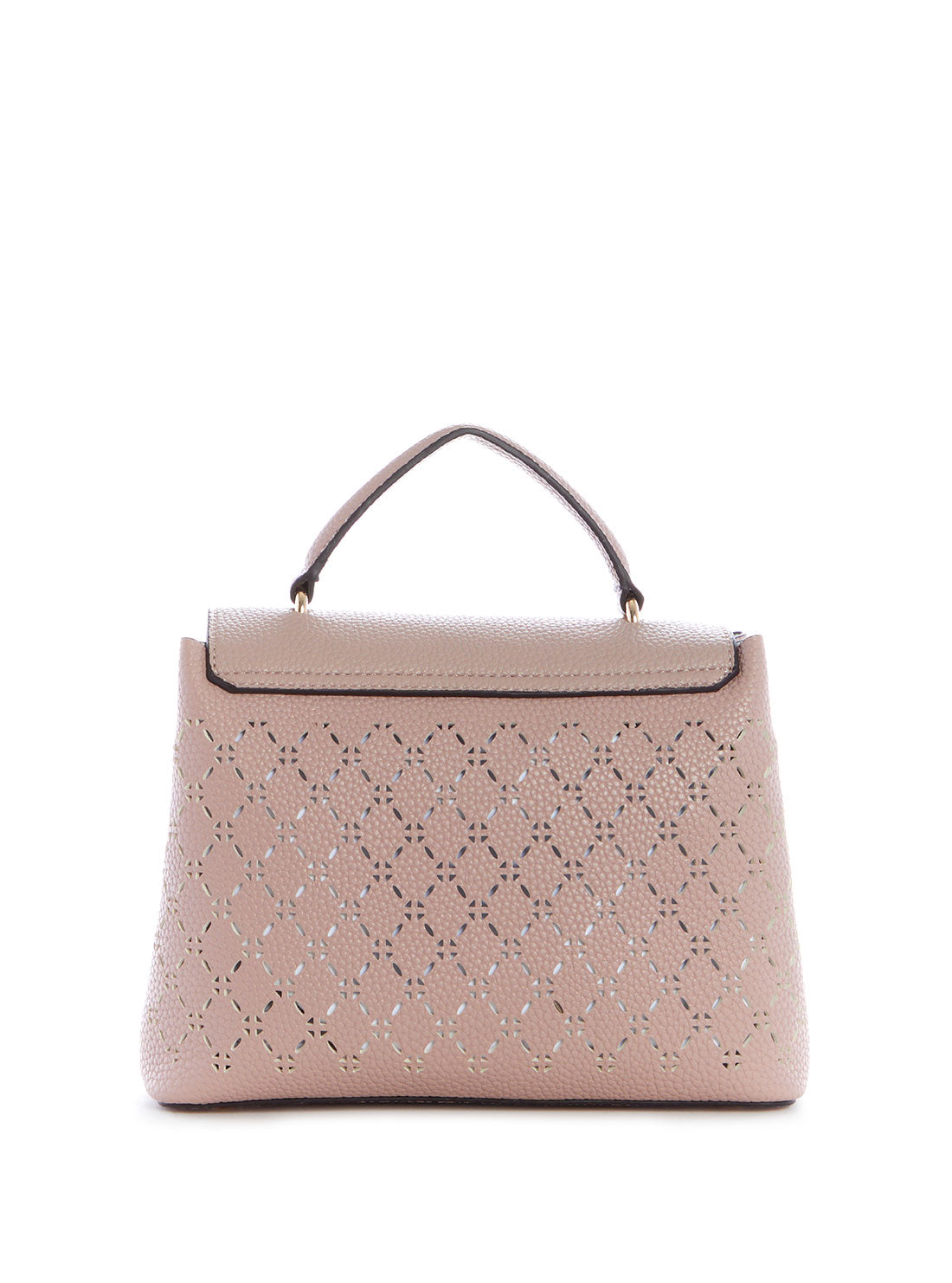 GUESS Womens Biscuit Pink Amara Crossbody Satchel XG849318 Back View