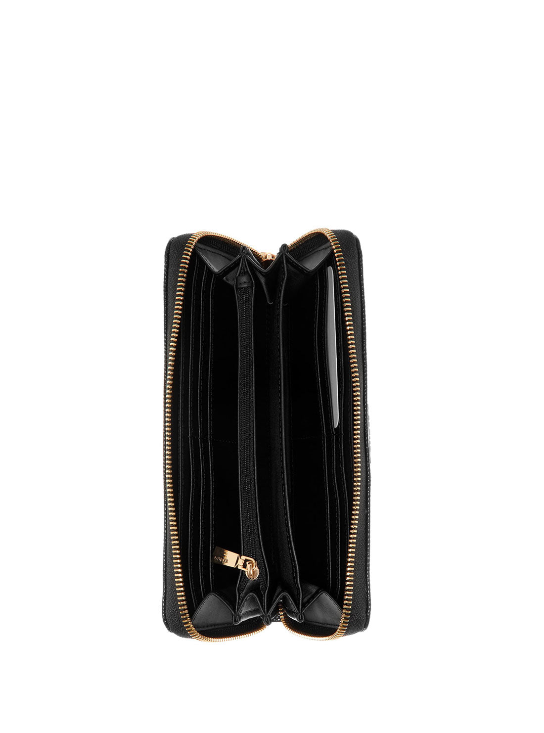 GUESS Womens Black Atene Large Wallet XA841946 Inside View