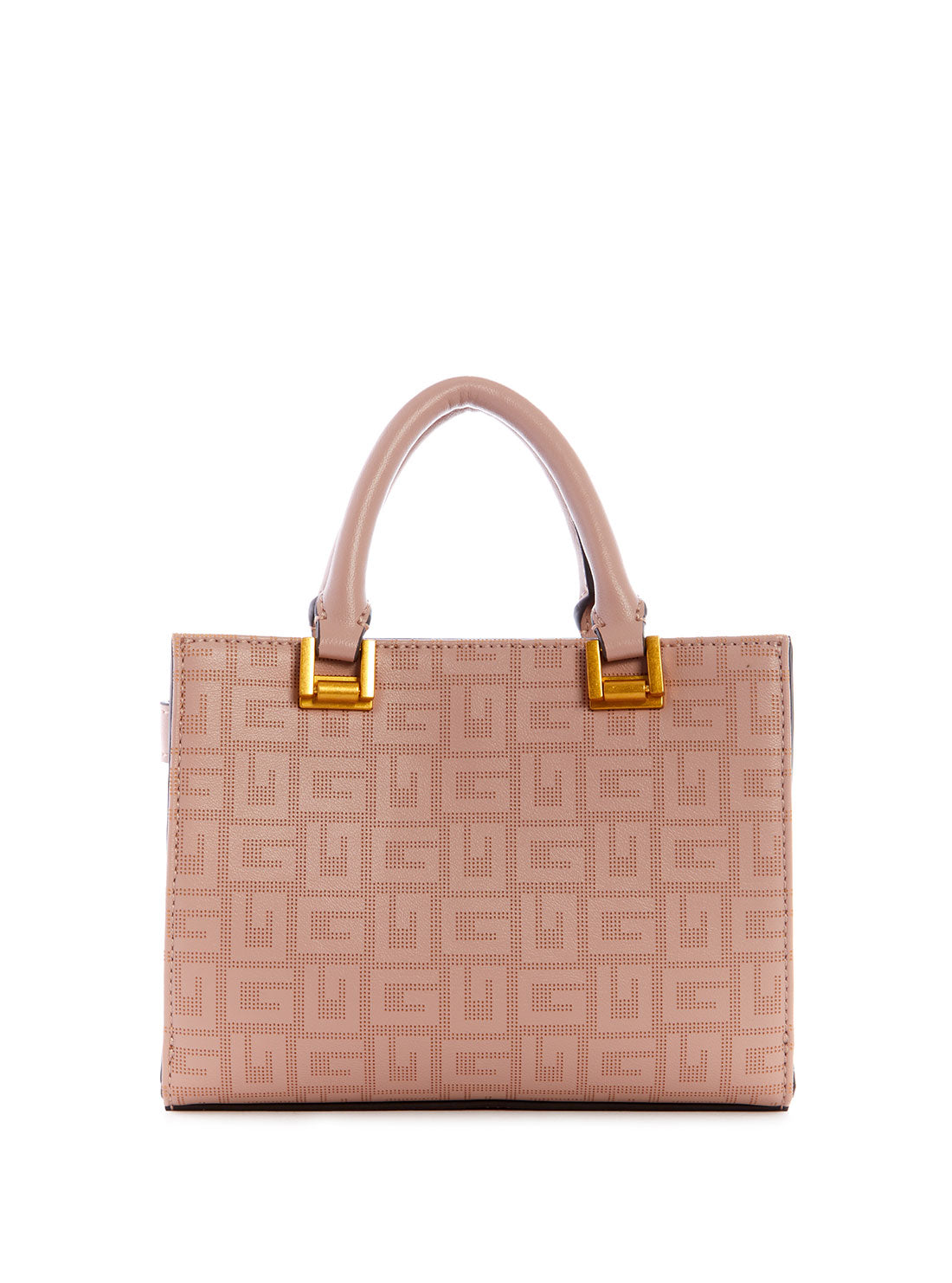 GUESS Womens Biscuit Pink Atene Mini Satchel XA841976 Back View