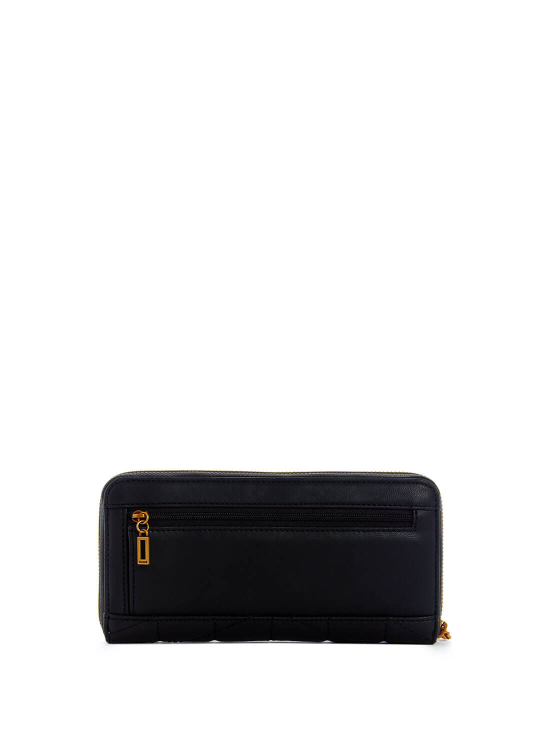 GUESS Womens Black Brera Studded Large Wallet QB840446 Back View