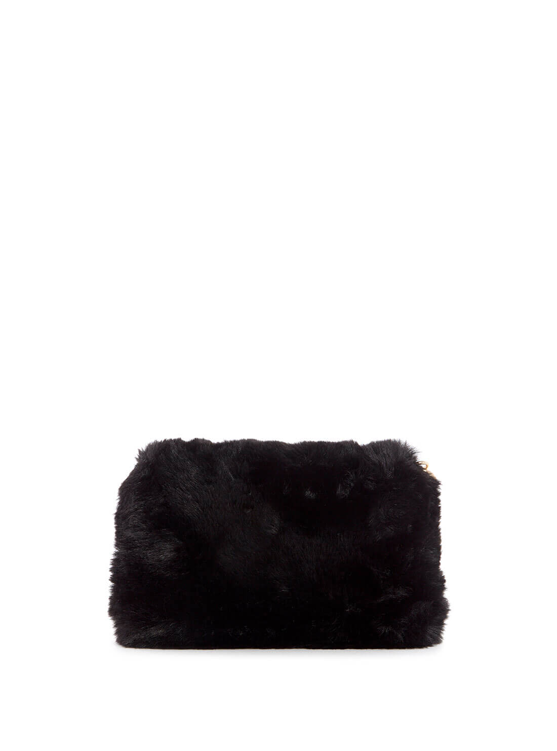 GUESS Womens Black Giselda Crossbody Flap Bag FG839321 Back View