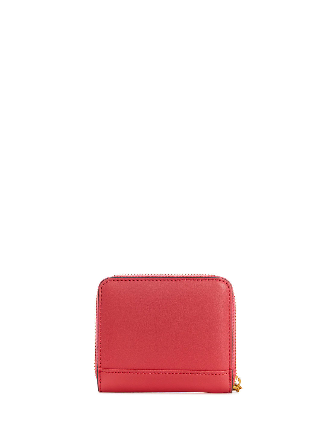 GUESS Womens  Red Laurel Small Zip Wallet VA850037 Back View