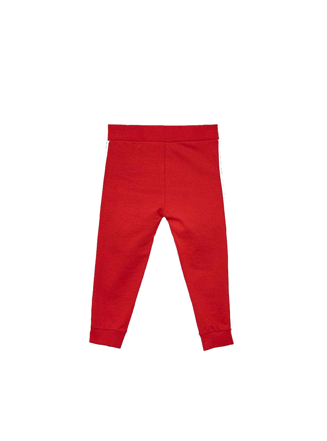 GUESS Little Girls  Red Glitter Active Logo Pants (2-7) K2RQ12KA6R0 Back View