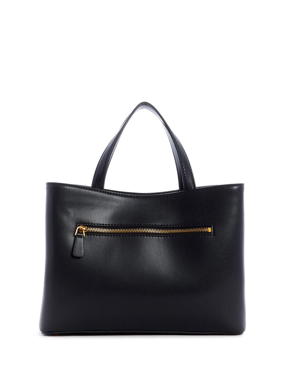 GUESS Womens  Black Hensely Girlfriend Satchel  VB811307 Back View