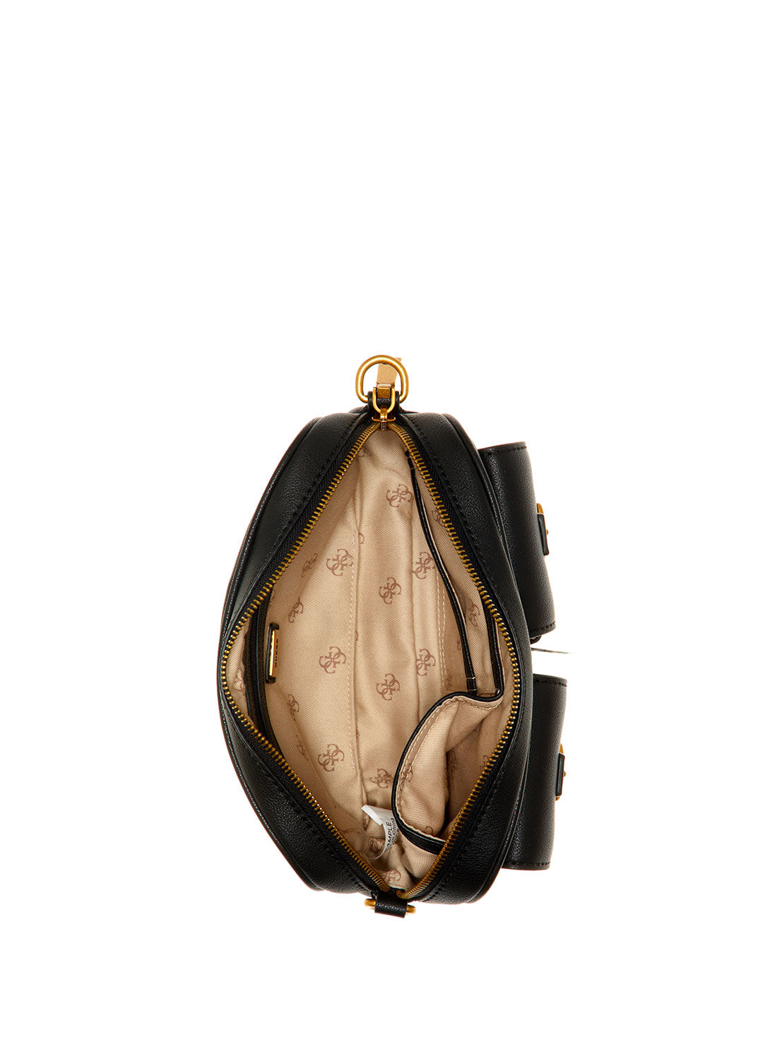GUESS Womens Black No Limit Crossbody Bag VB848614 Inside View