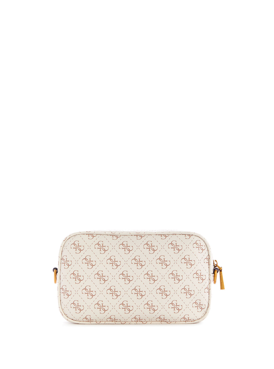 GUESS Womens Cream No Limit Logo Crossbody Bag SB848614 Back View