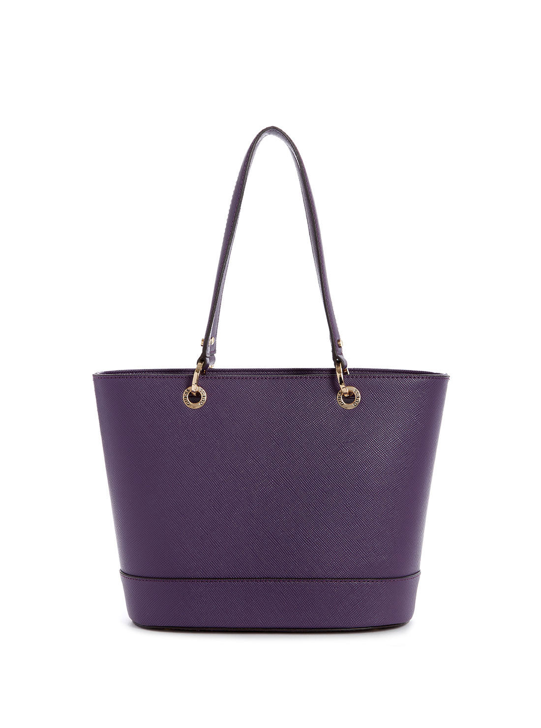 GUESS Womens  Purple Noelle Small Elite Tote Bag ZG787922 Back View