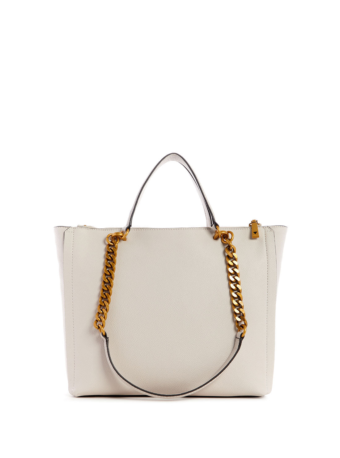 GUESS Womens  Cream Destiny Society Tote Bag VB787823 Back View