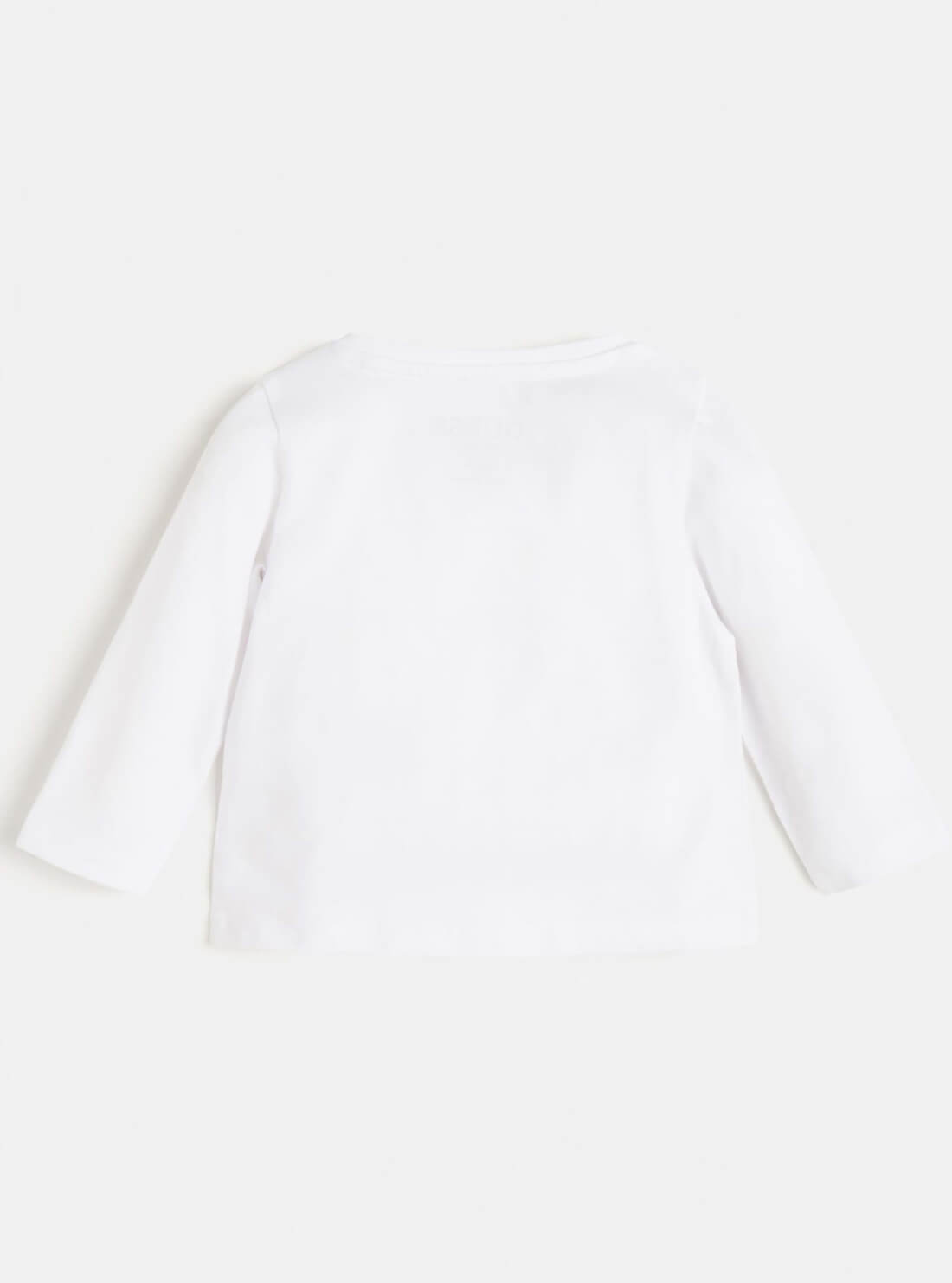 GUESS Baby Girl White 1981 GUESS Girl T-Shirt (3-18m) A1BI01J1311 Back View