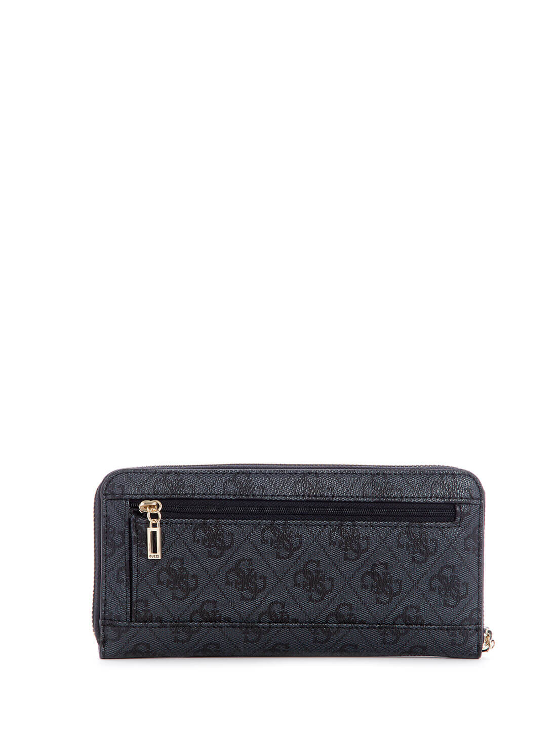 GUESS Womens Black Alisa Large Wallet SG812346 Back View