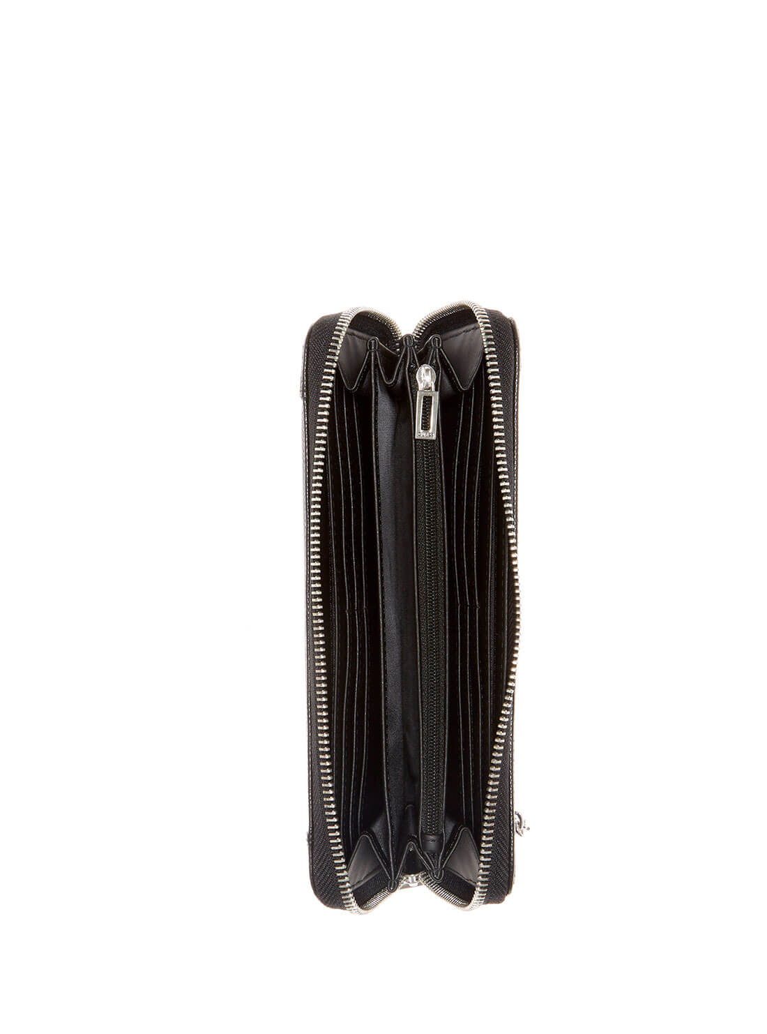 GUESS Womens Black Alisa Large Wallet SG812346 Inside View