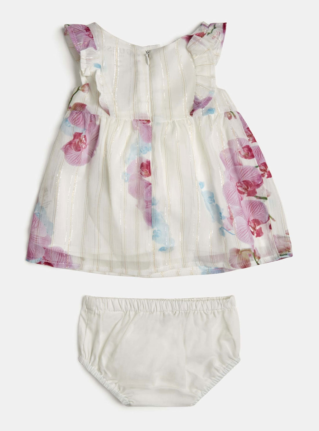 GUESS Baby Girl Pink Orchid Dress And Panties 2-Piece Set (3-18m) A2RK23WEEP0 Back View