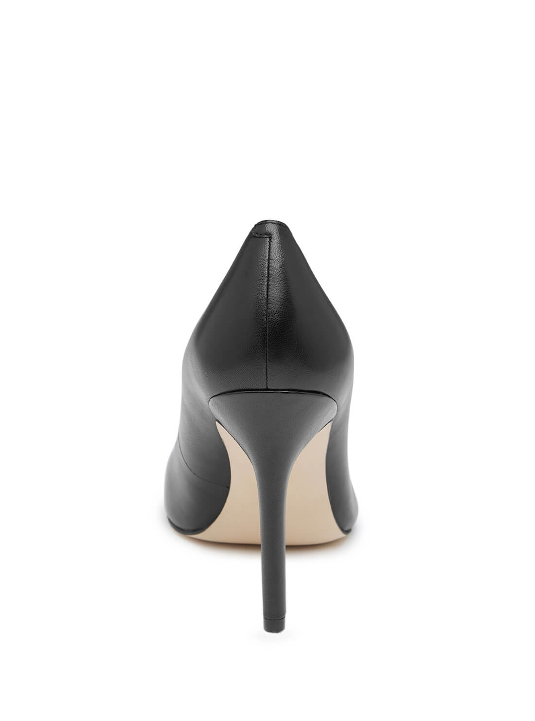 GUESS Womens Black Becool Pump Heels BECOOL2 Back View