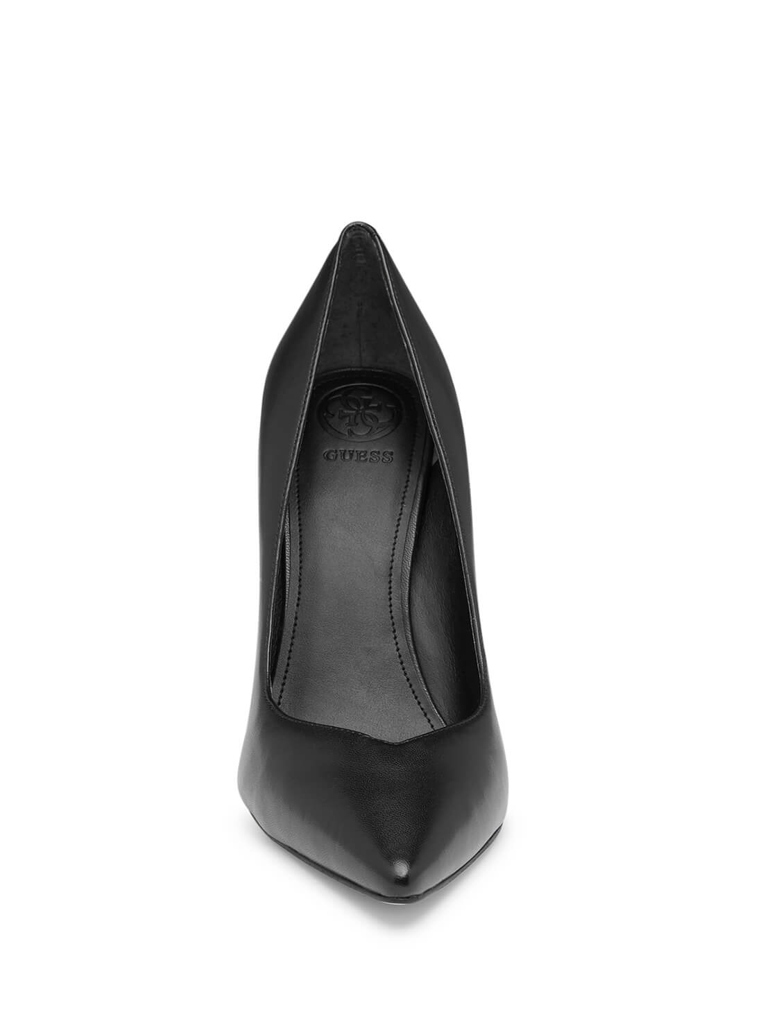 GUESS Womens Black Becool Pump Heels BECOOL2 Front View