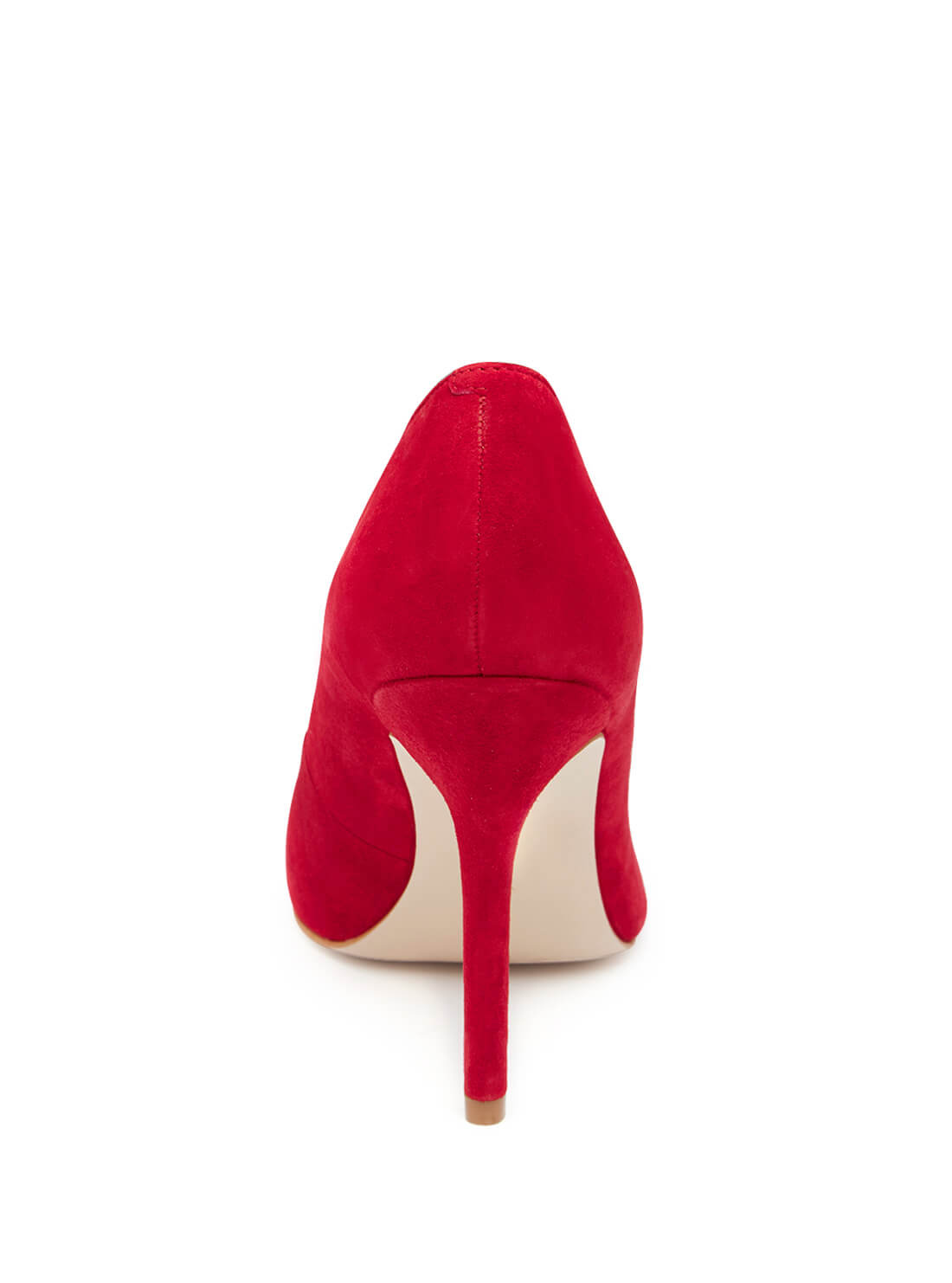 GUESS Women's Red Becool Pump Heels BECOOL2 Back View