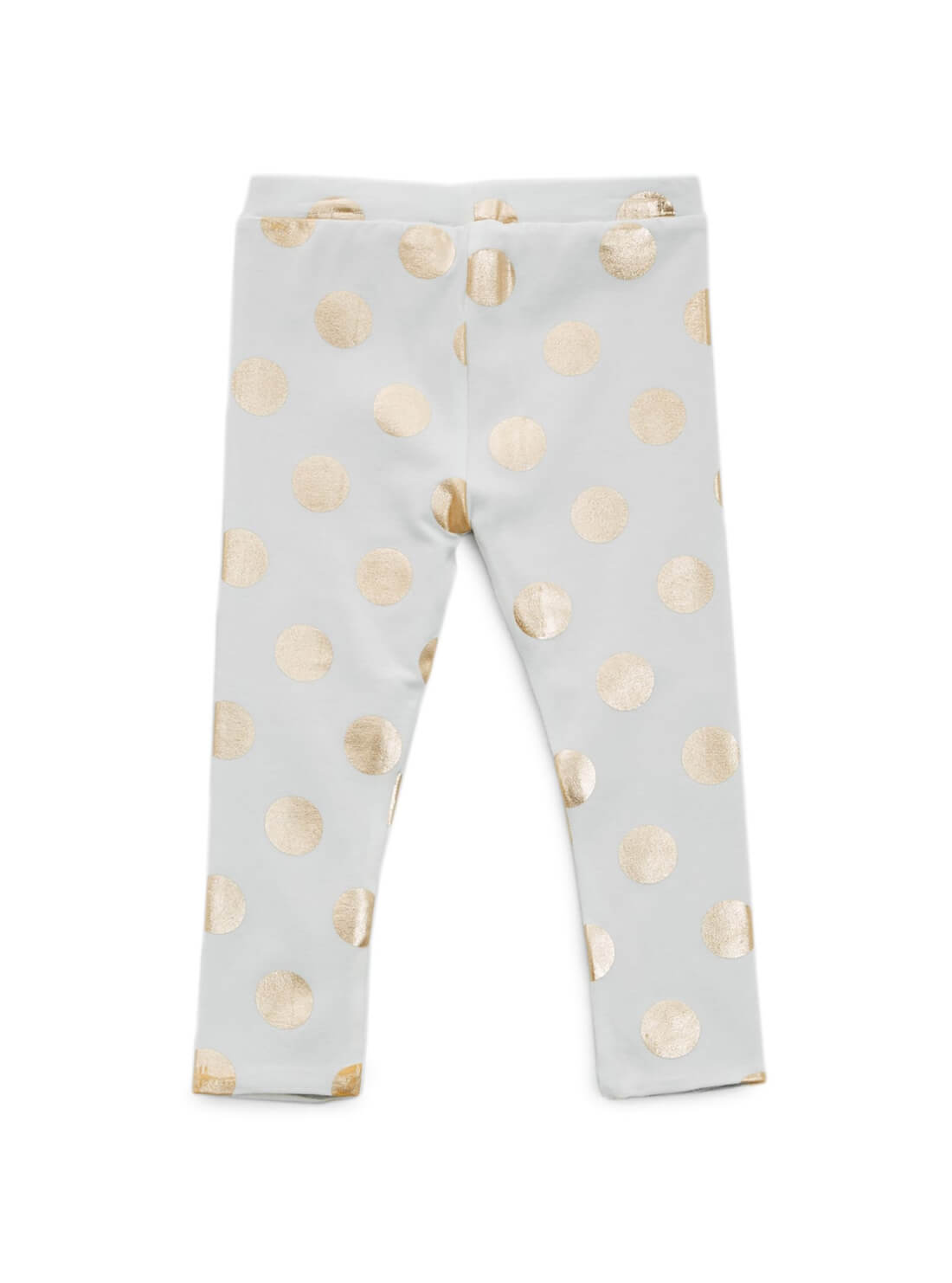 GUESS Beige Girls Reversible Leggings (2-7) Back View