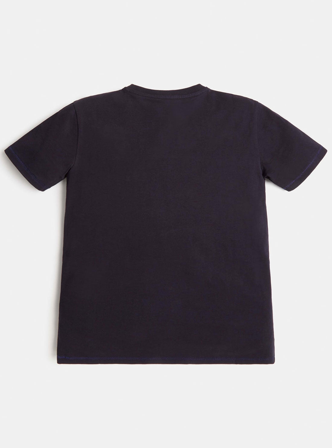 GUESS Kids Big Boy Deep Blue American Tradition Logo T-Shirt (7-16) L2RI11K8HM0 Back View