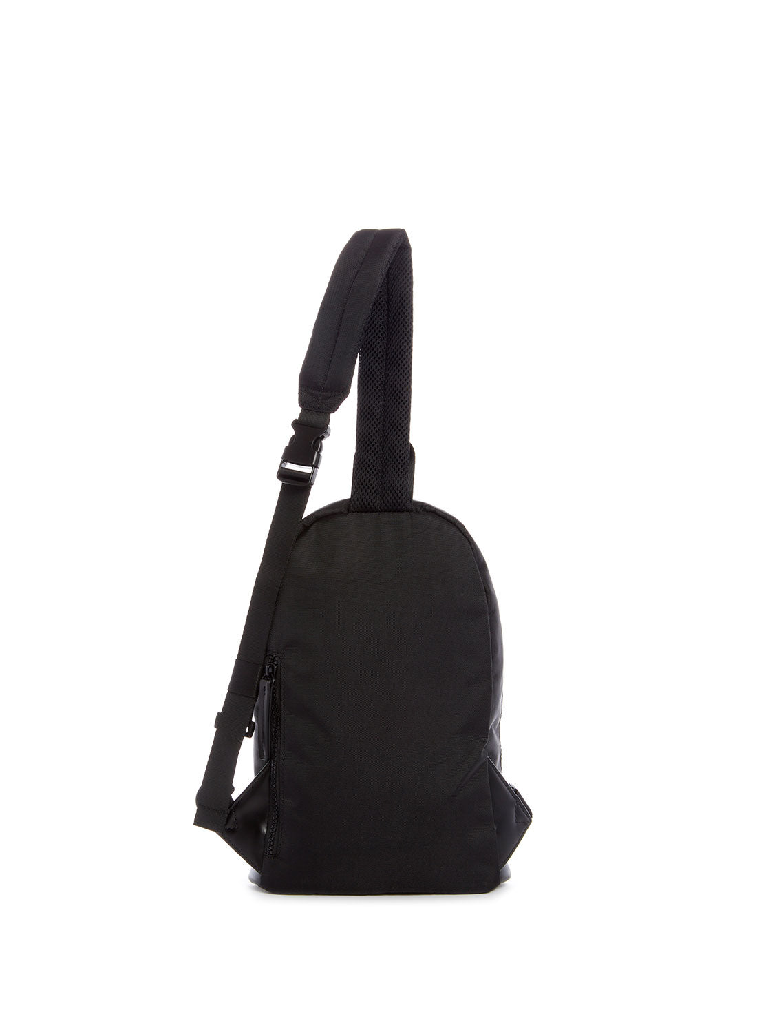 GUESS Womens  Black Duo Sling Backpack NG773293 Back View