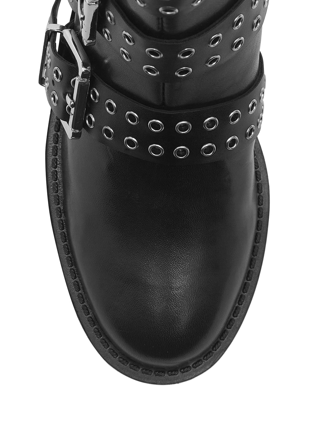 GUESS Womens Black Fifii High Top Womens Boots FIFII Top View