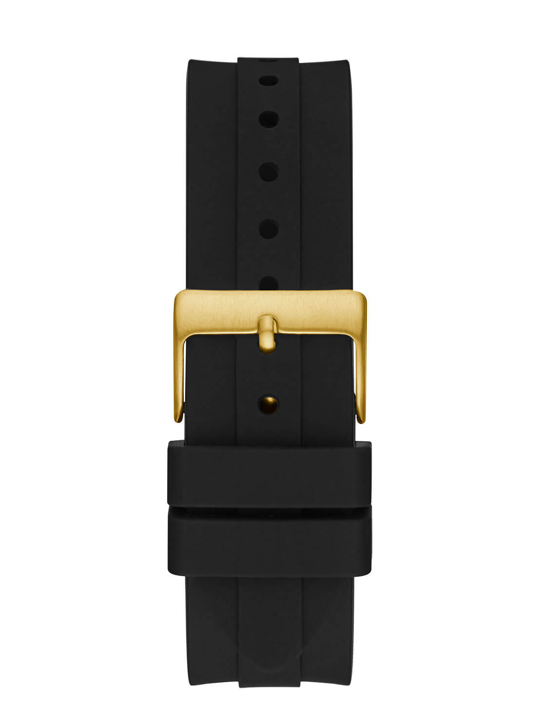 GUESS Mens Black Gold Perspective Watch GW0388G2 Back View