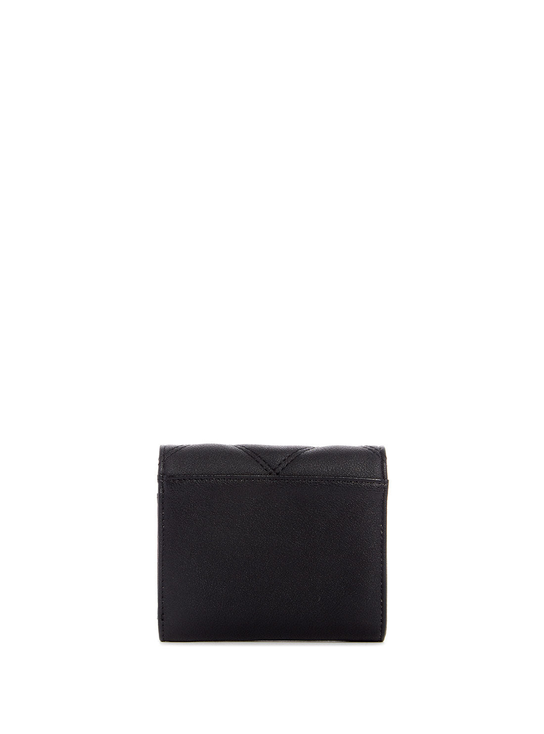 GUESS Womens Black Katey Small Trifold Wallet QN787019 Back View