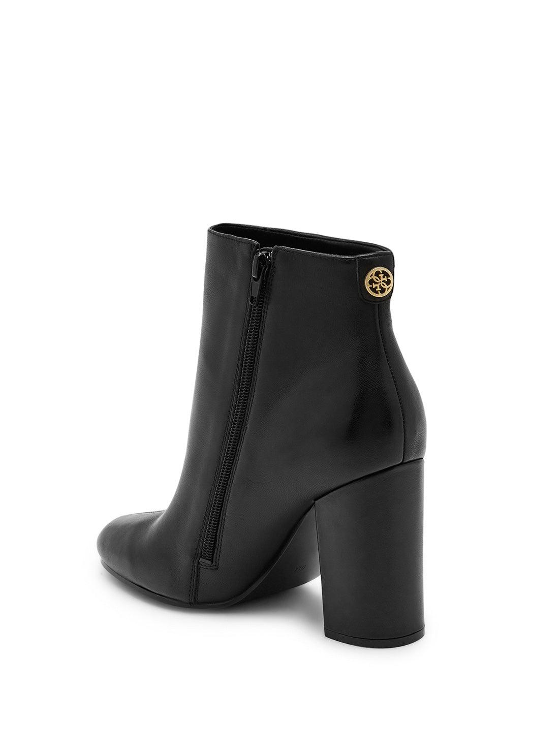 GUESS Womens Black Lannaha Ankle Boots LANNAHA2 Back View