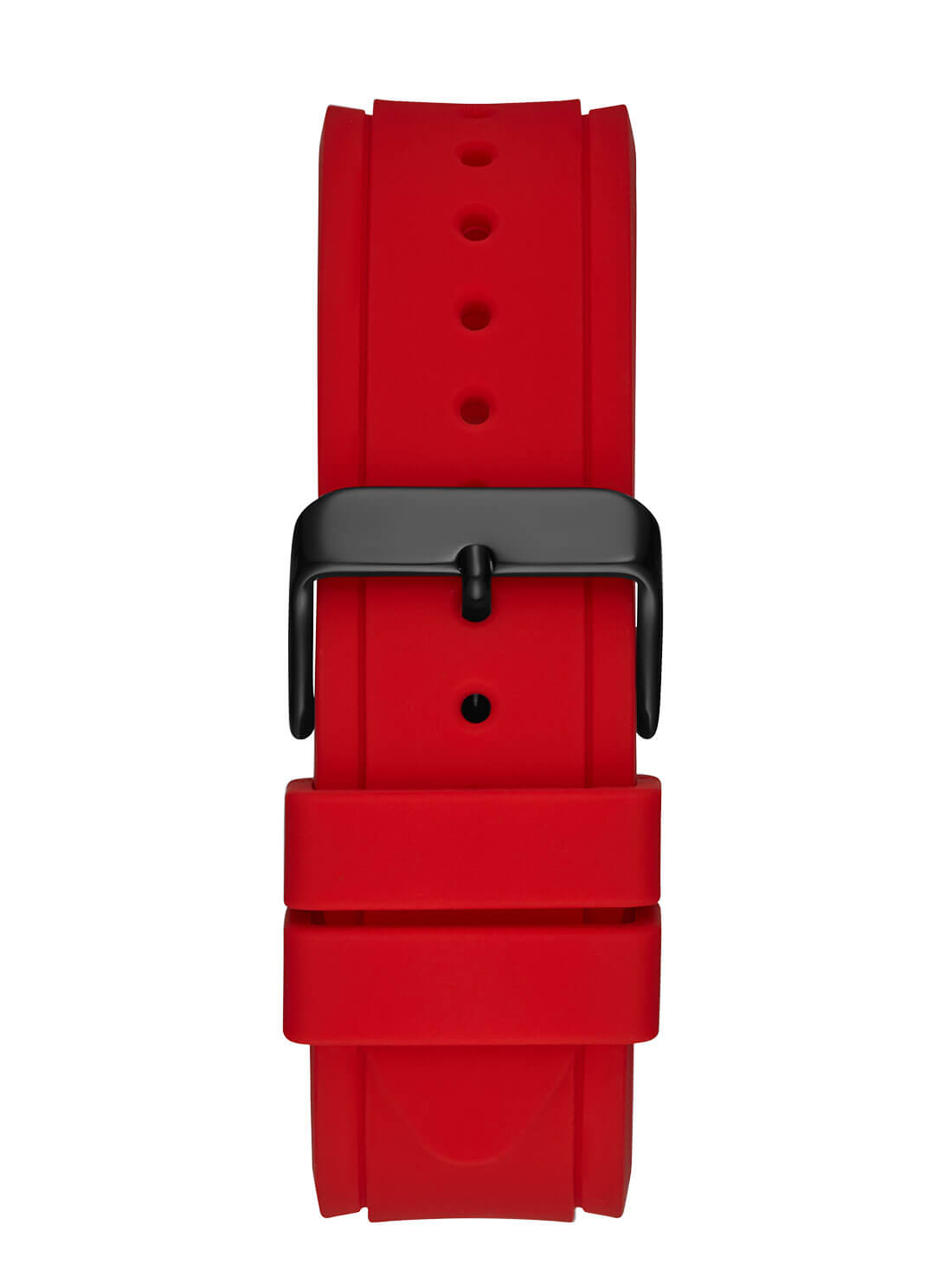 GUESS Mens Black Red Charter Watch GW0362G4 Back View