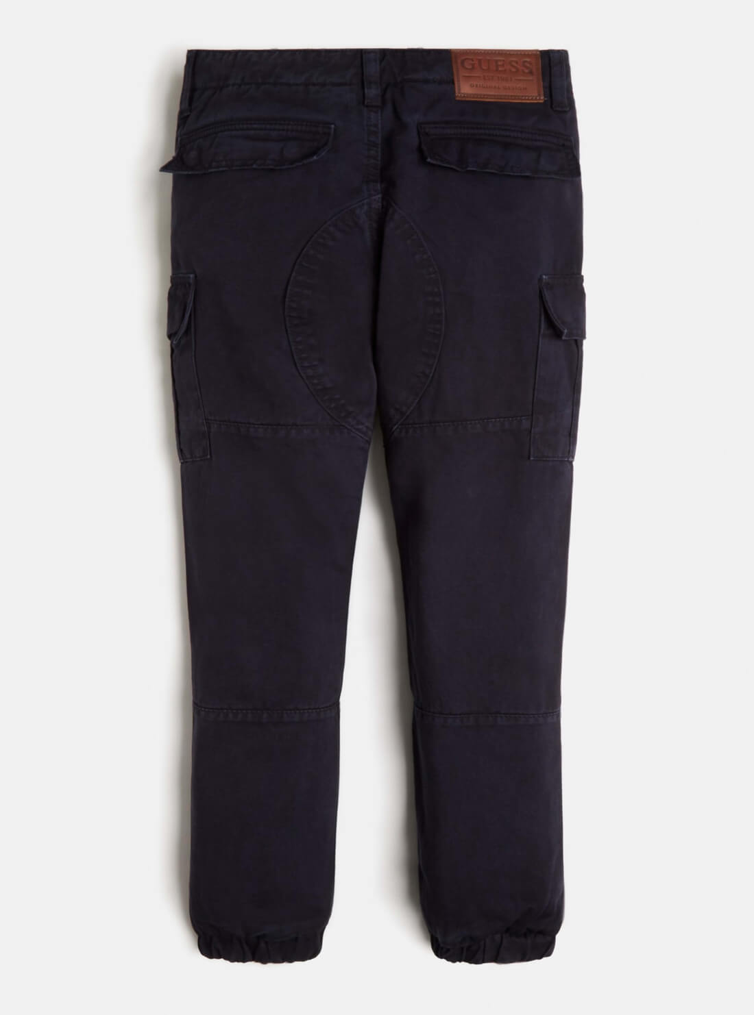 GUESS Big Boy Blue Cargo Pants (7-16) 1YB09WE1L0 Back View