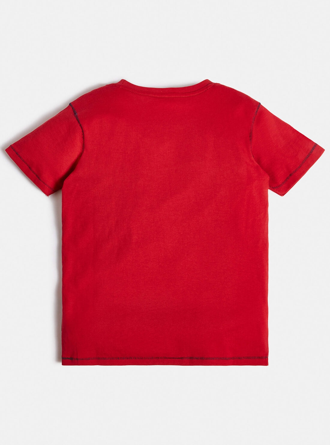GUESS Big Boy Red Graphic Logo T-Shirt (7-16) L1BI12I3Z11 Back View