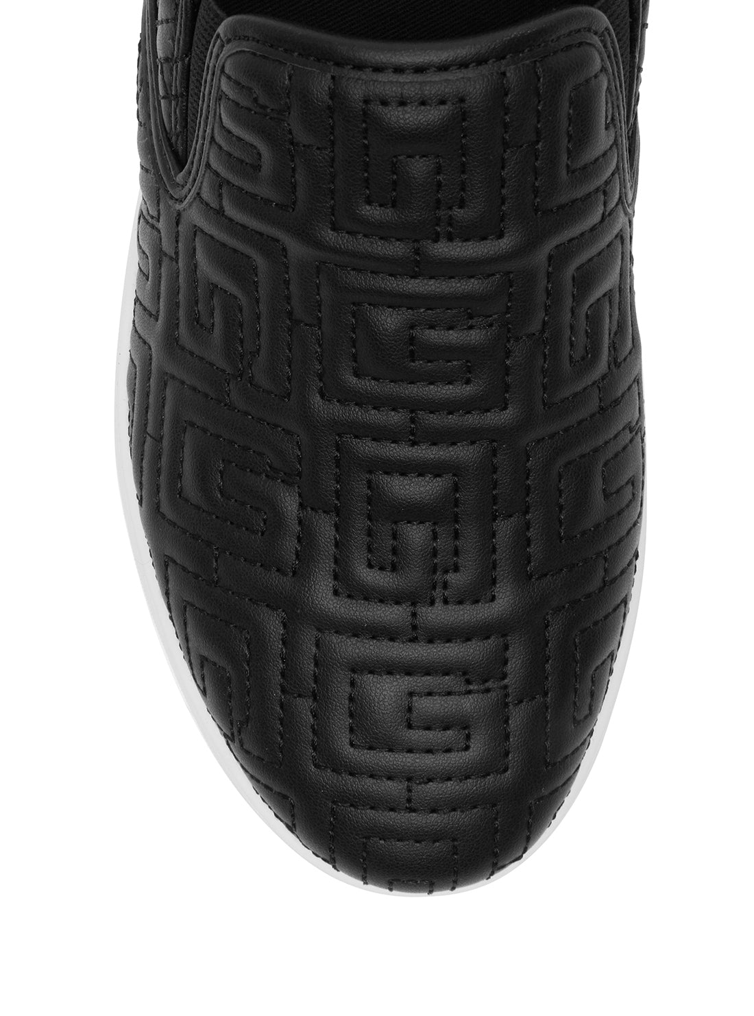 GUESS Womens Black G-Logo Slip-on Relize Sneakers RELIZE-A Top View