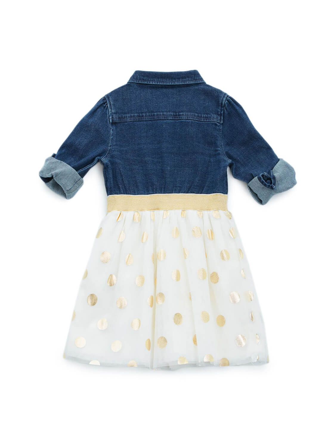 GUESS Girls Daisy Dukes Dress (2-7) Back View