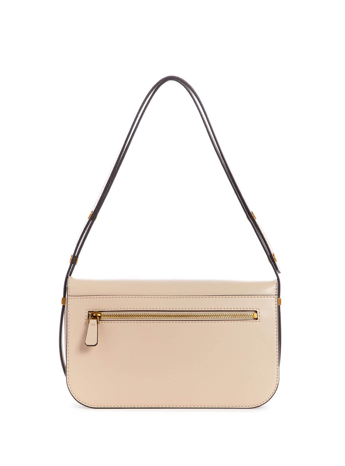 GUESS Womens  Beige Hensely Convertible Shoulder Bag VB811321 Back View