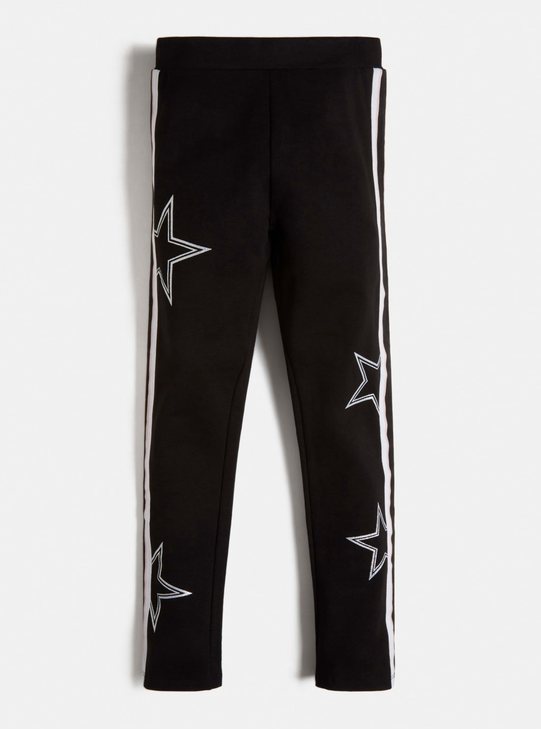 GUESS Little Girls Black Star Active Pants (4-12) J1BQ33KA6V0 Back View