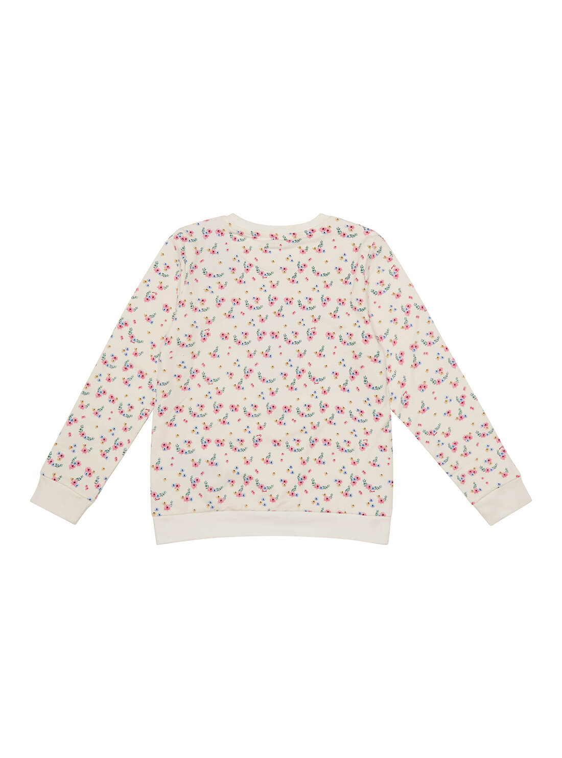 GUESS Kids Floral Logo Active T-Shirt (2-7) Back View