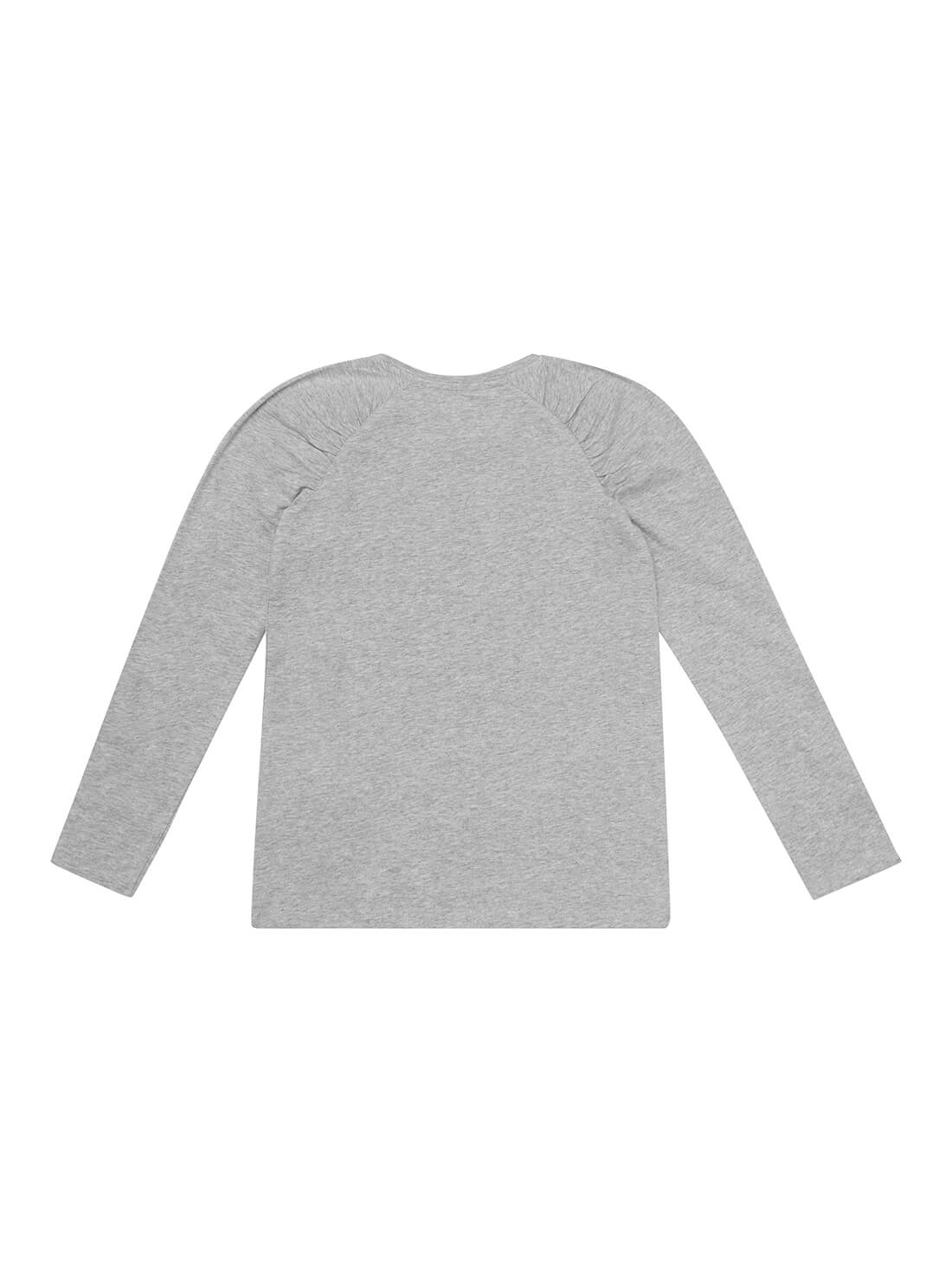 GUESS Little Girl Light Stone Stylish Logo T-Shirt (2-7) Back View