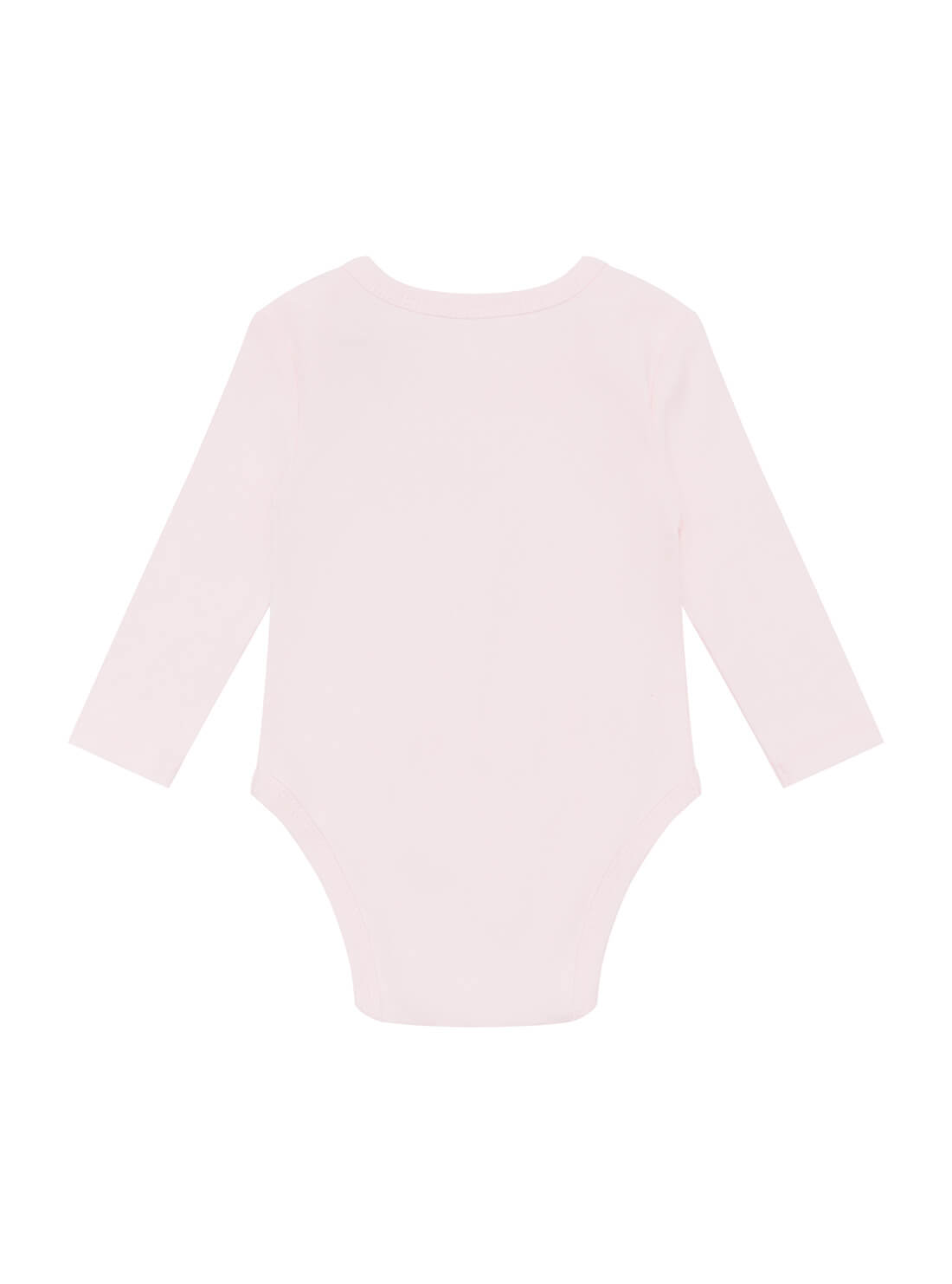 GUESS Baby Girl Ballerina Pink Logo Icon Bodysuit (0-12M) H02W01K83S0 Back View