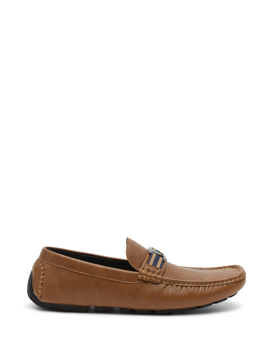 GUESS Men's Brown Art Loafers ART Side View