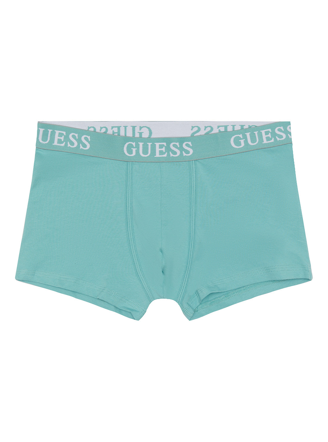 GUESS Mens Eco Aqua Green Amalfi Joe Boxer Trunk 3-Pack Set U2RG00K6YW1 Aqua View