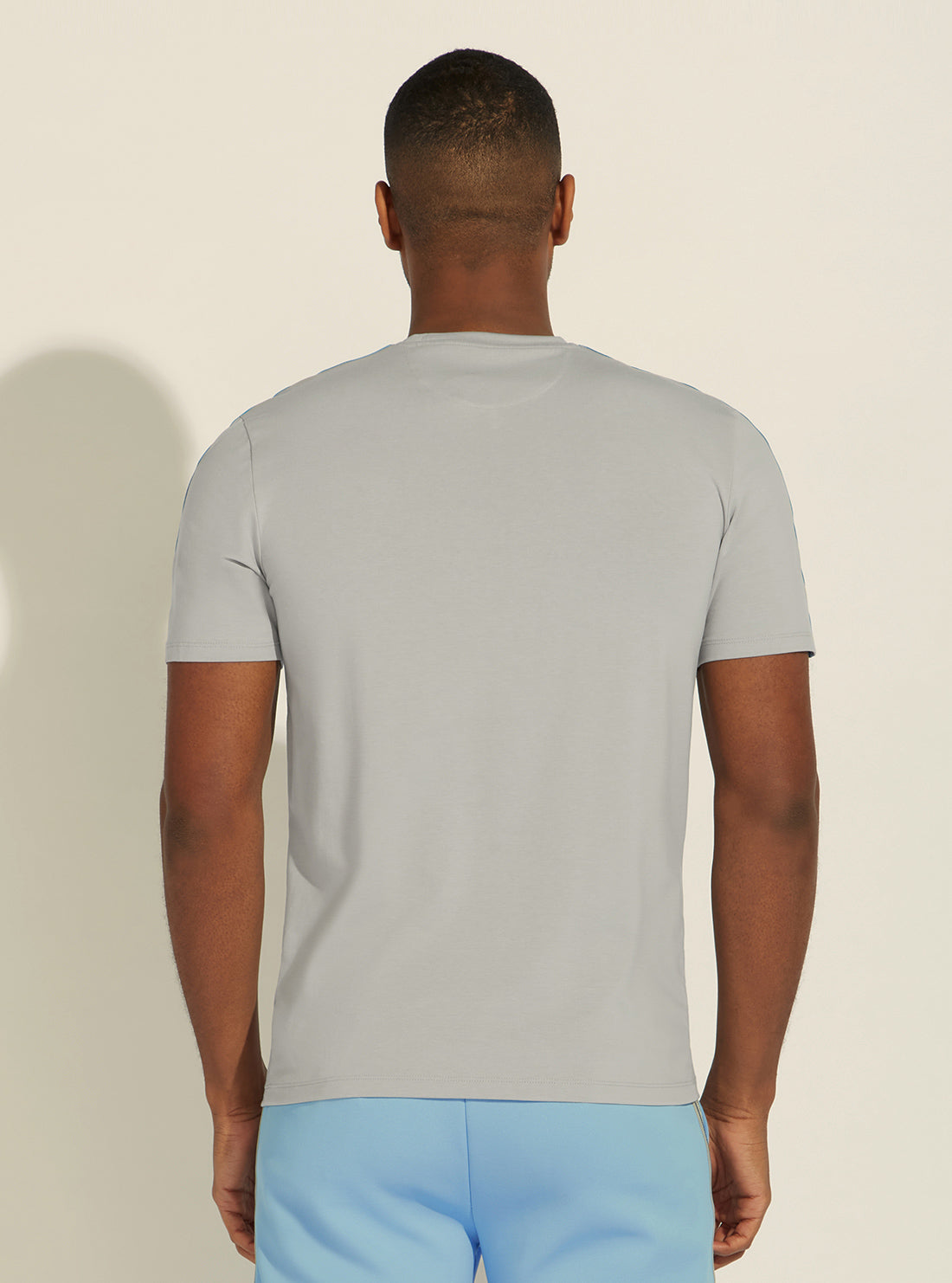 GUESS Mens Eco Celestial Grey Dexter Active T-Shirt Z2GI00J1311 Back View