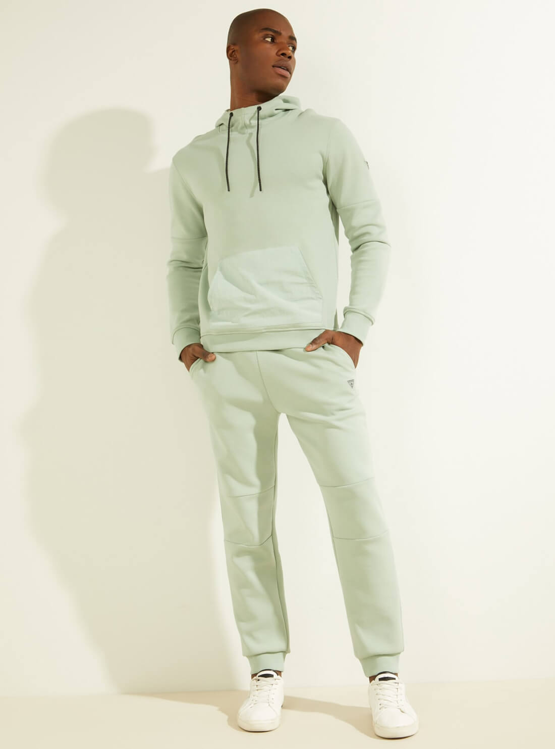 GUESS Mens  Eco Green Christopher Active Trackpants Z2RB02KA3P1 Full View