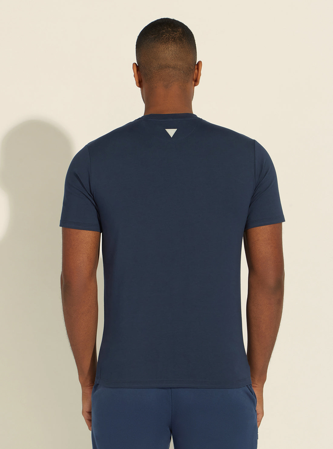 GUESS Mens Eco Blue Lennox Active T-Shirt Z2GI17J1311 Back View